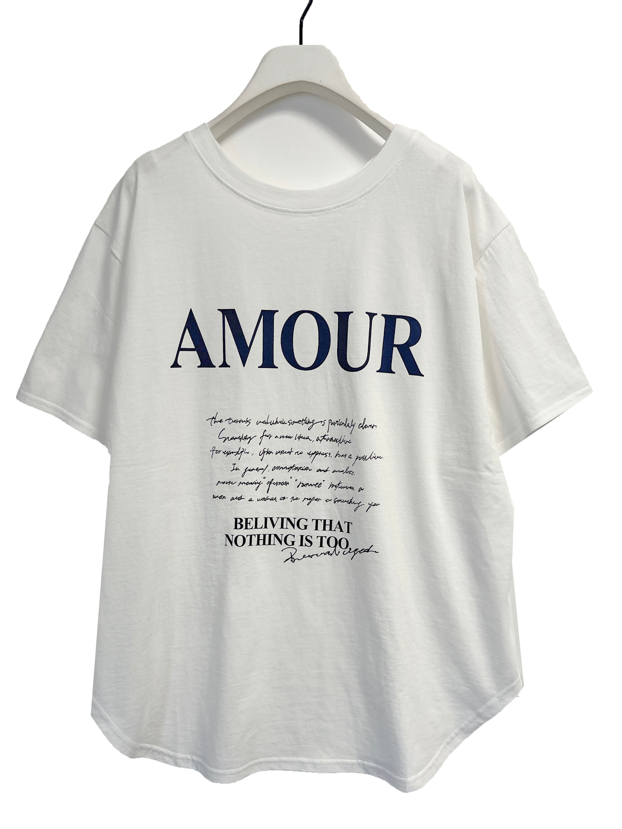 【CHIGNON】 ラフスケッチ"AMOUR"T/8454-103KK