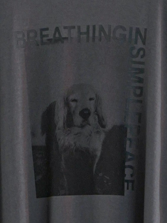 【CHIGNON】　アニマルフォト”DOG”Tee/8461-100KK