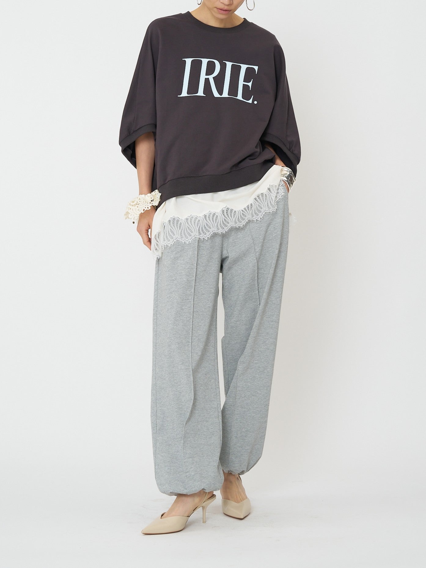 【CHIGNON】”IRIE”プリントドルマンプルオーバー/8461-105KK