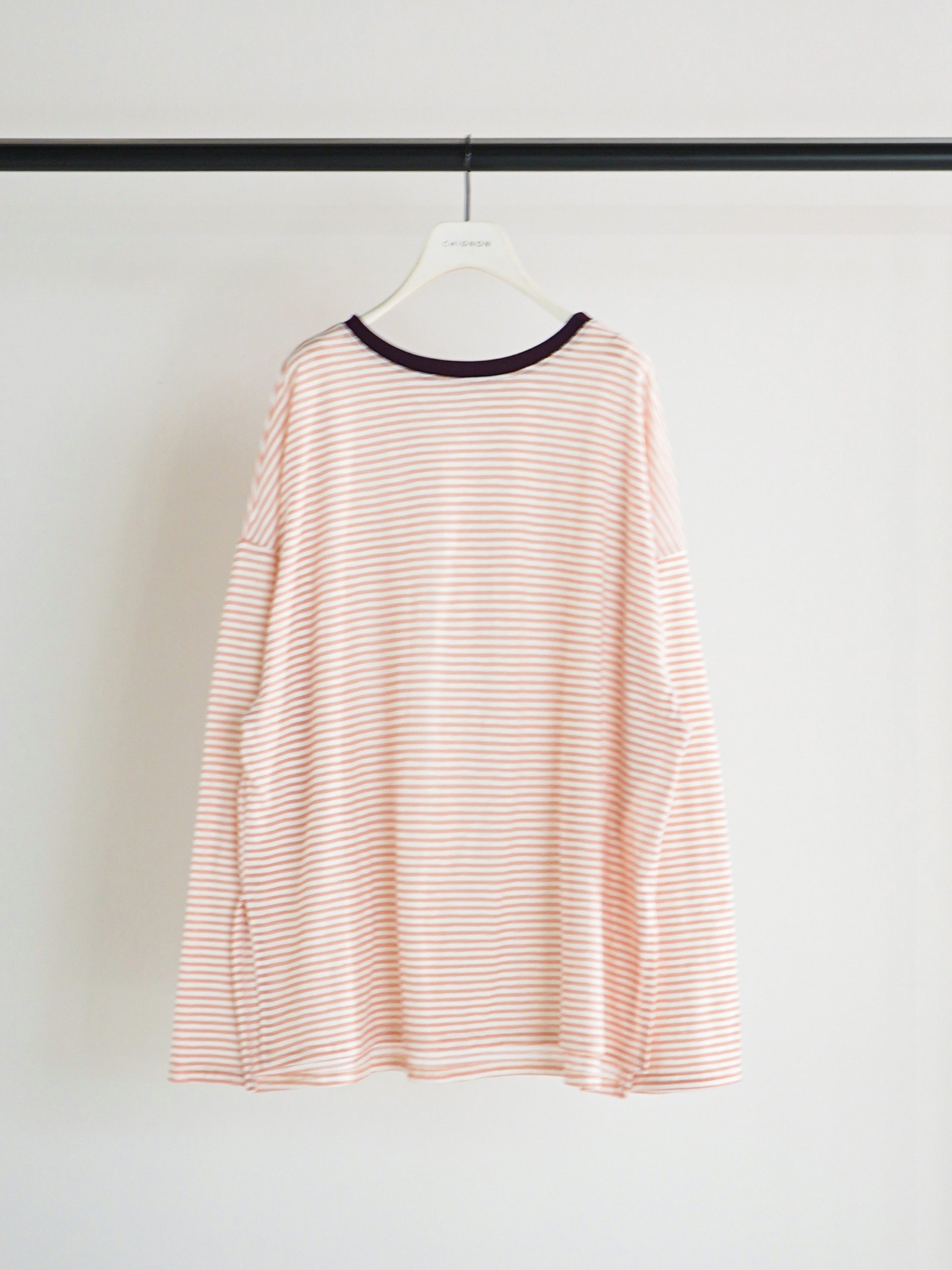 【CHIGNON】シアーボーダーTee/8461-107KK