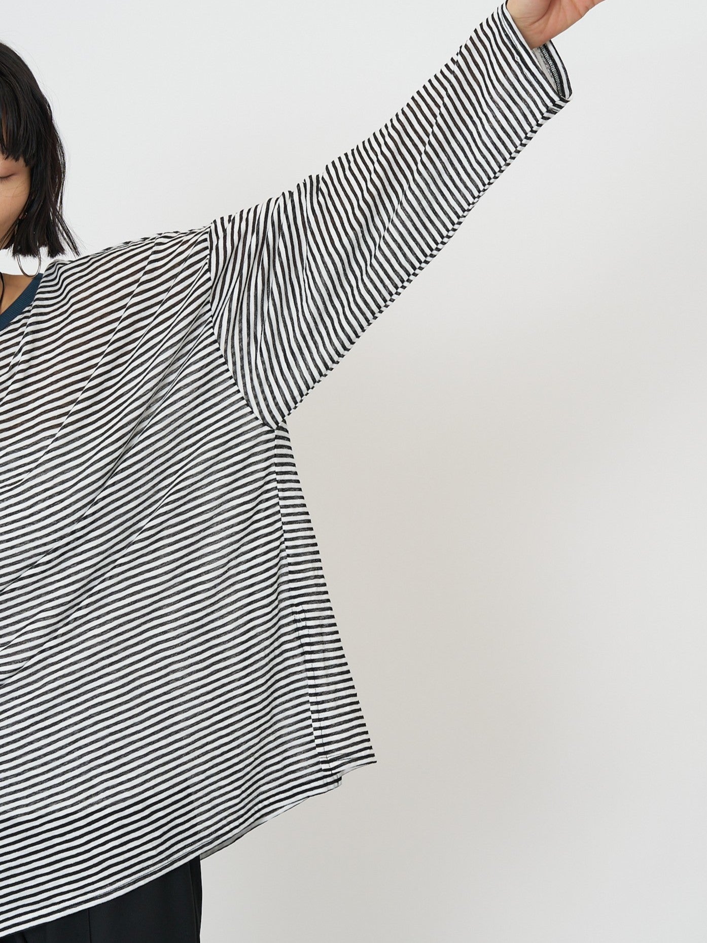 【CHIGNON】シアーボーダーTee/8461-107KK