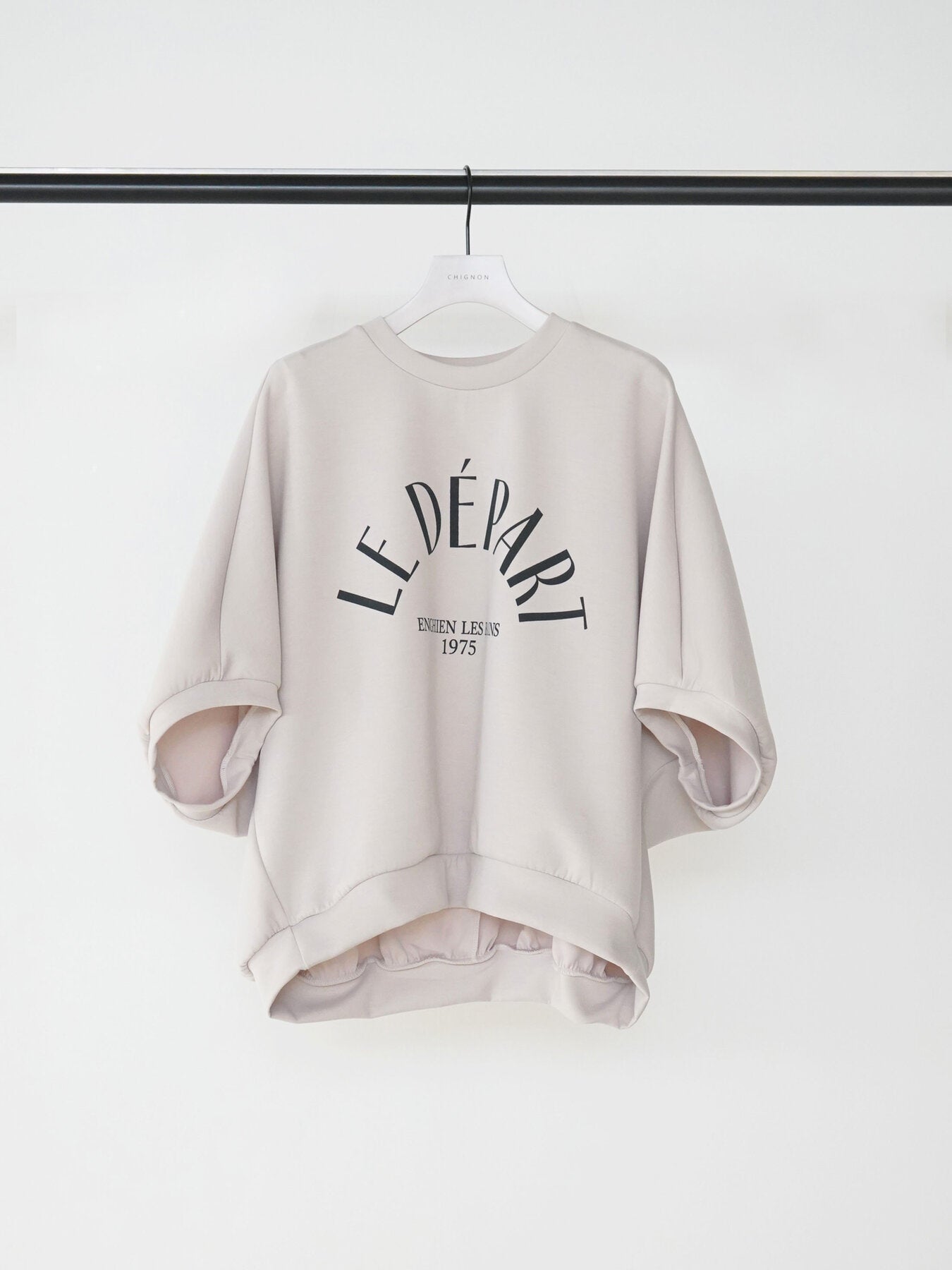 【CHIGNON】"LE DEPART"ドルマンプルオーバー/8463-713KK