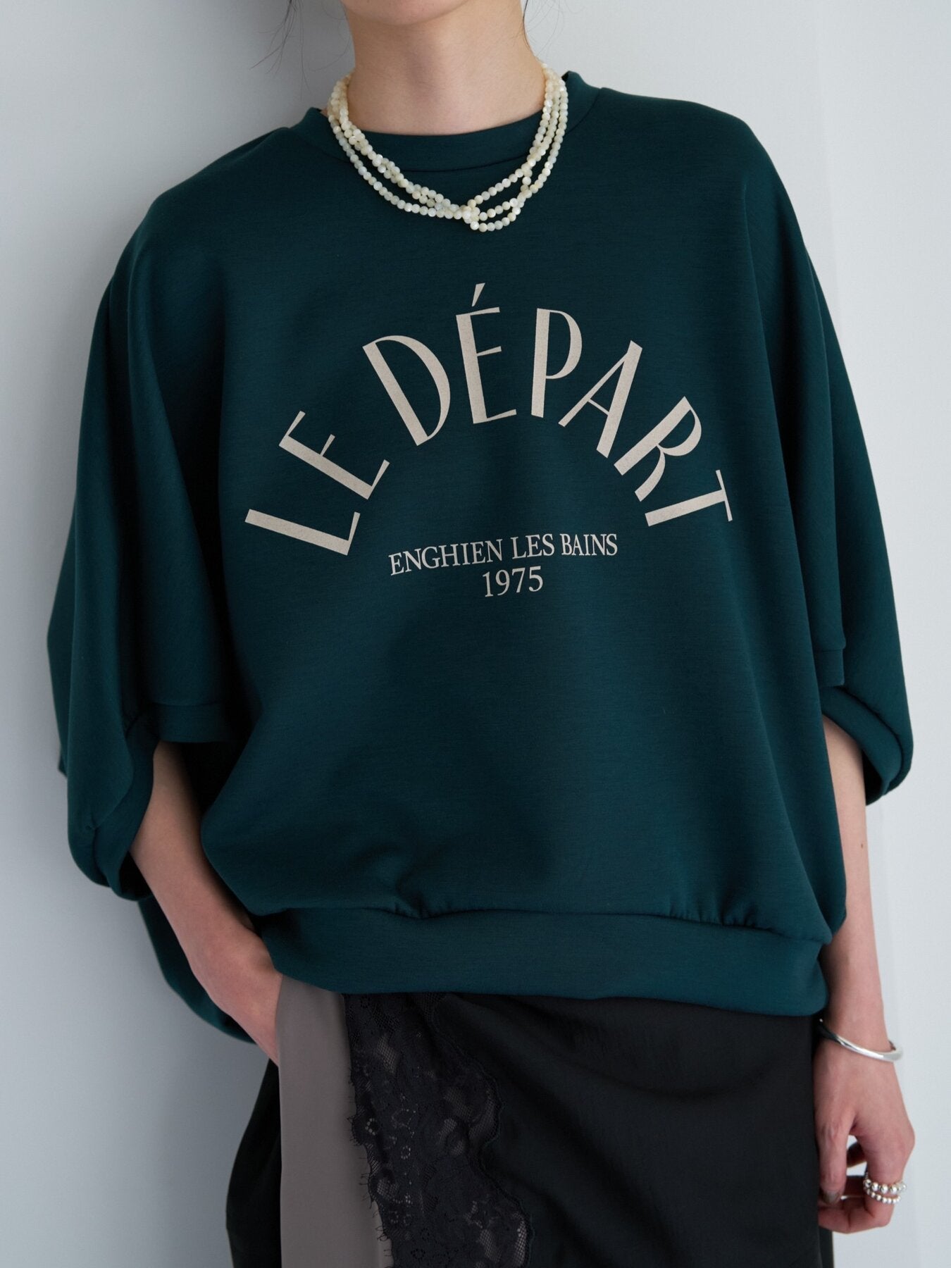 【CHIGNON】"LE DEPART"ドルマンプルオーバー/8463-713KK