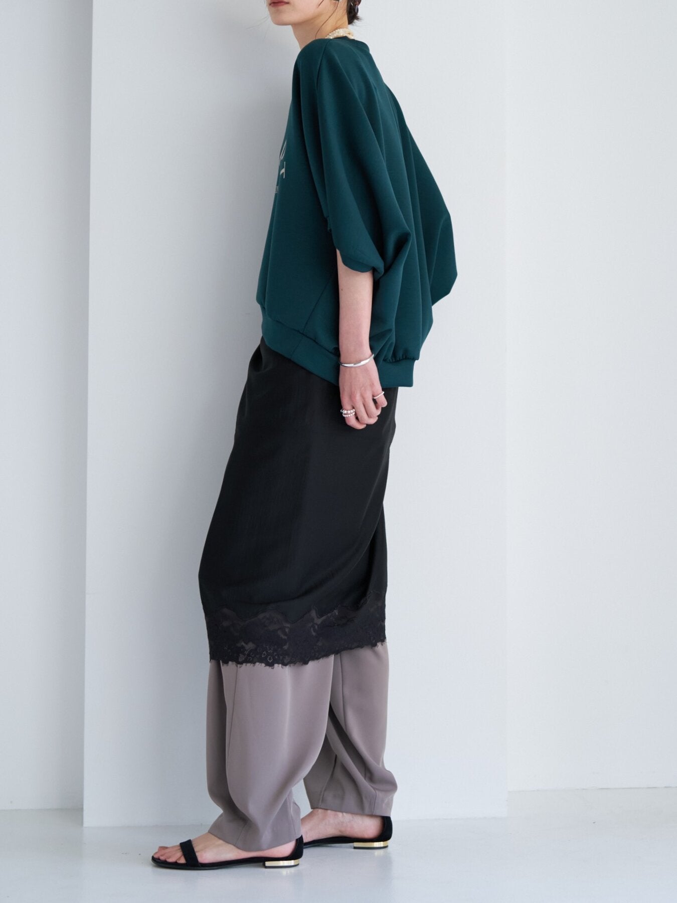 【CHIGNON】"LE DEPART"ドルマンプルオーバー/8463-713KK