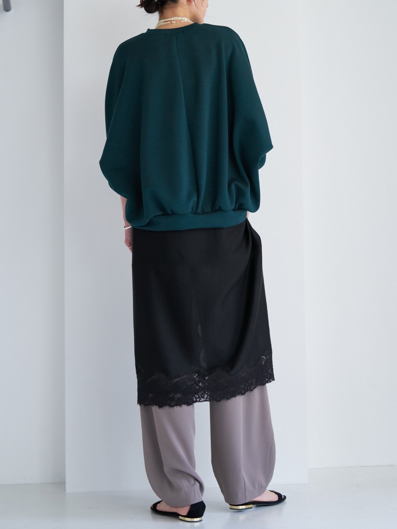 【CHIGNON】"LE DEPART"ドルマンプルオーバー/8463-713KK