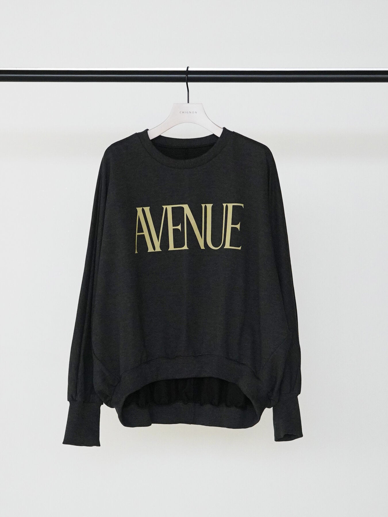 【CHIGNON】 "AVENUE”ドルマンスウェット/8465-433KK