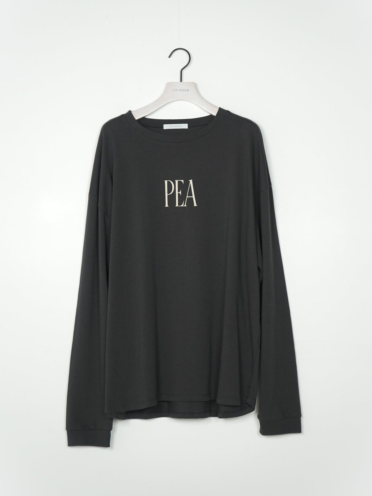 【CHIGNON】"PEANUTS"ロゴロンT/8466-770KO