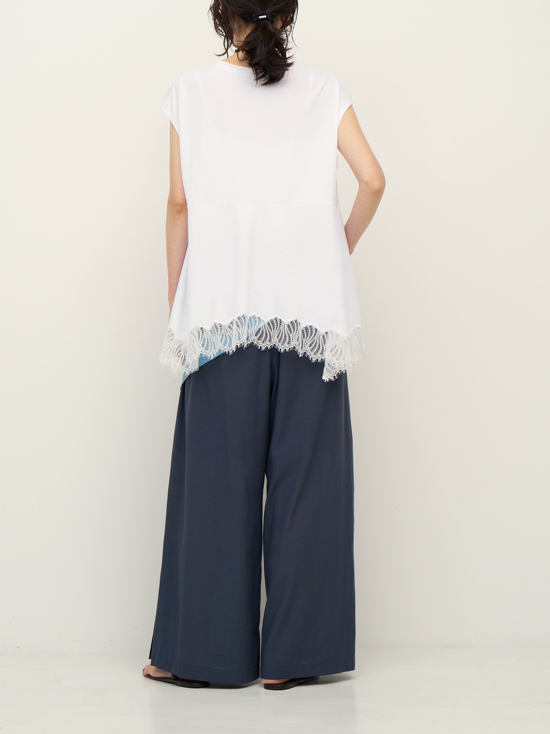 【CHIGNON】レースフレンチカットソー/8562-374NH