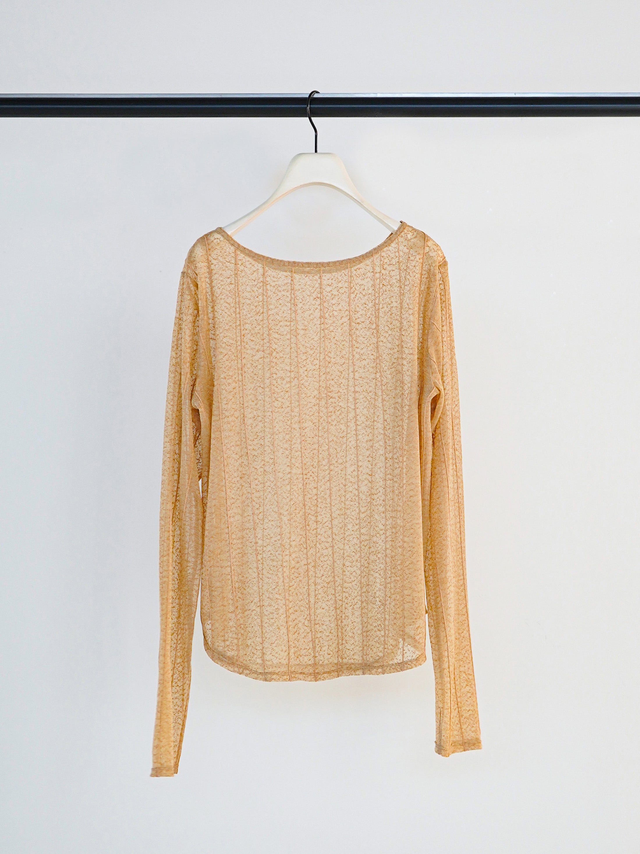 【CHIGNON】ストライプチュールトップス/8961-001KK