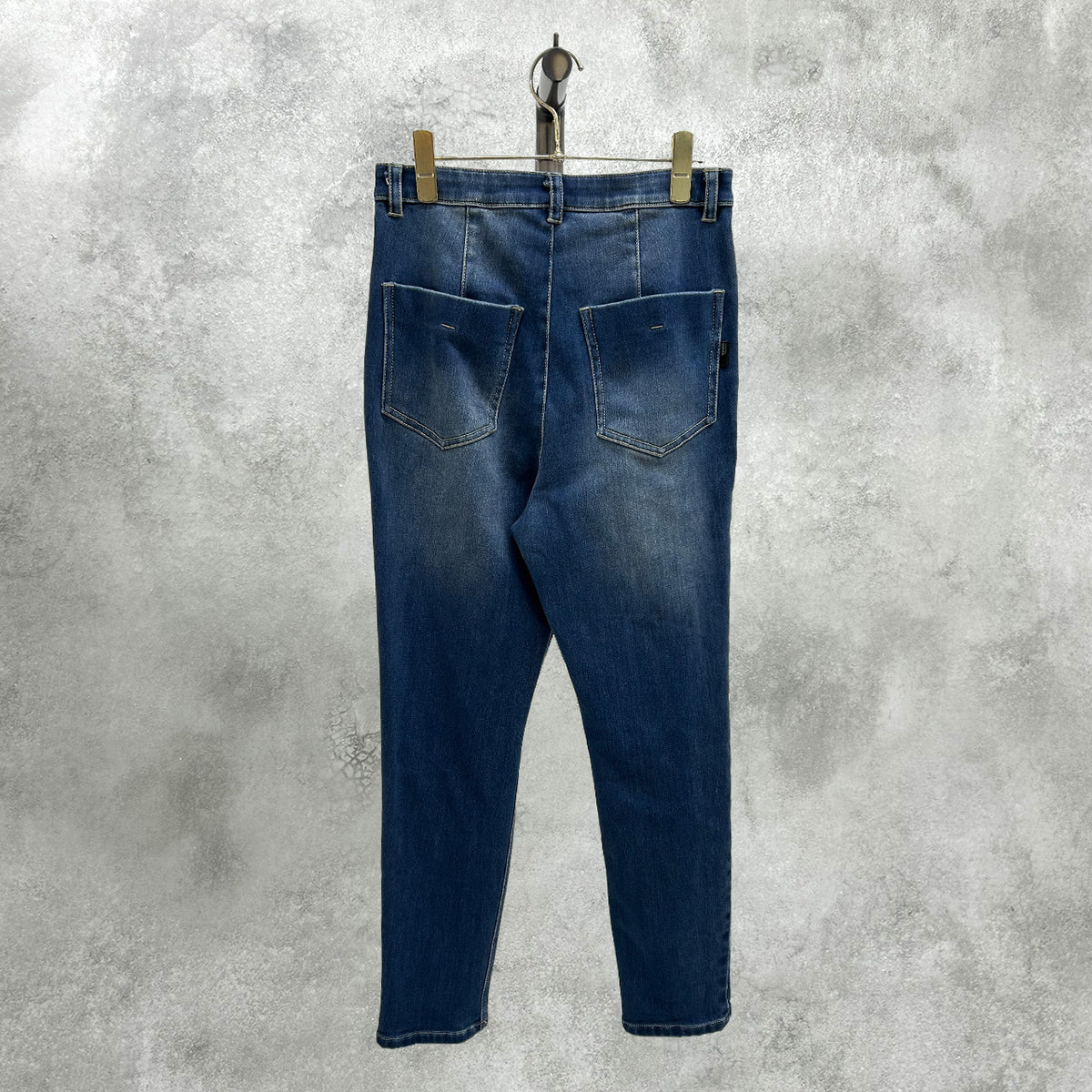 【ayane】ショート丈裏起毛スキニーデニムパンツ/897120