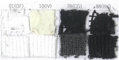 【QTUME】テープ刺繡レース×ドライニット2WAYクロップドベスト/712-25012