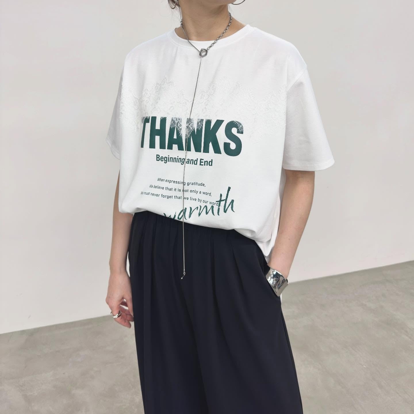 【NUS】ZOCCONポンチ×アイラッシュレースロゴT/610-35043