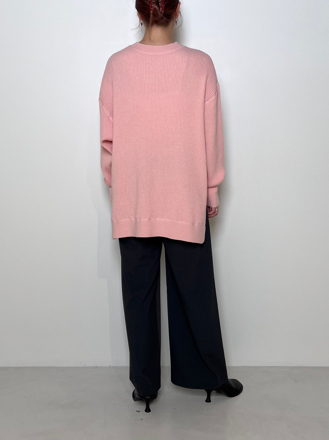 【CHIGNON】もちもちサーマルニットプルオーバー/9156-550JR