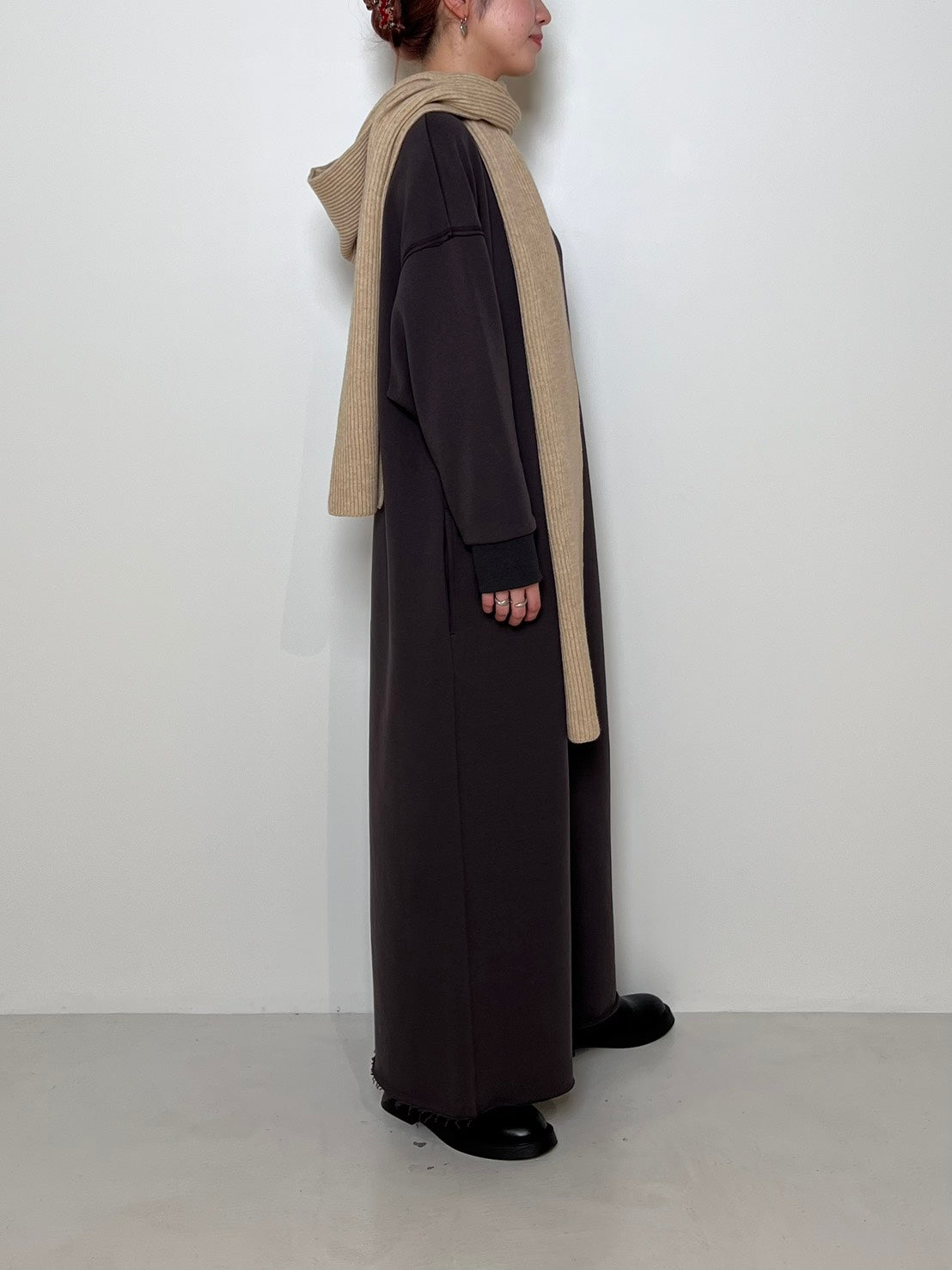 【CHIGNON】フードマフラー/9156-551DP