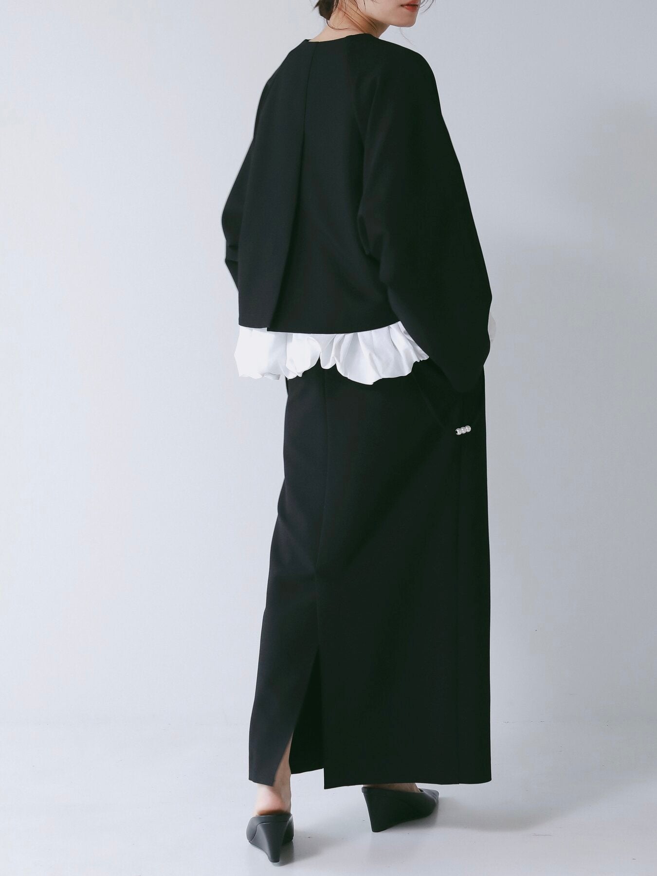 【CHIGNON】バルーンドッキングニットプルオーバー/9266-754GS
