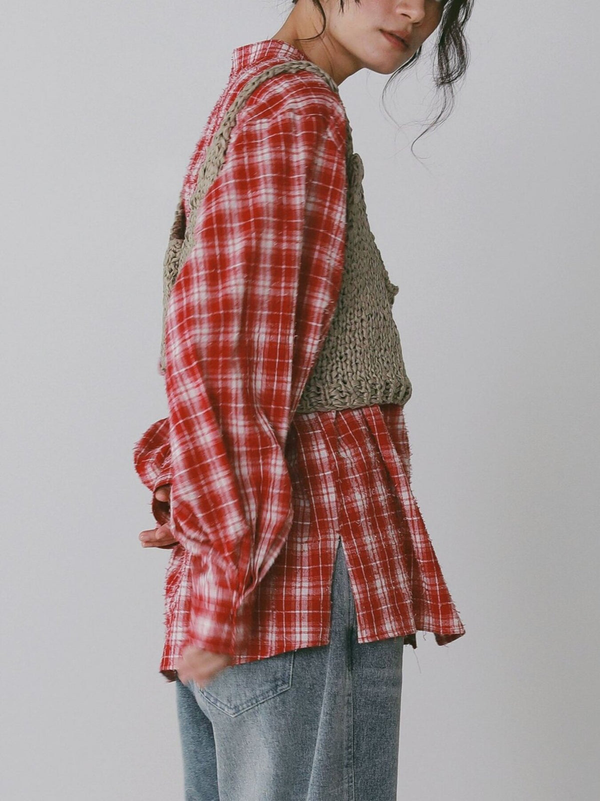 【CHIGNON】ハンドニットミニビスチェ/9966-732YL