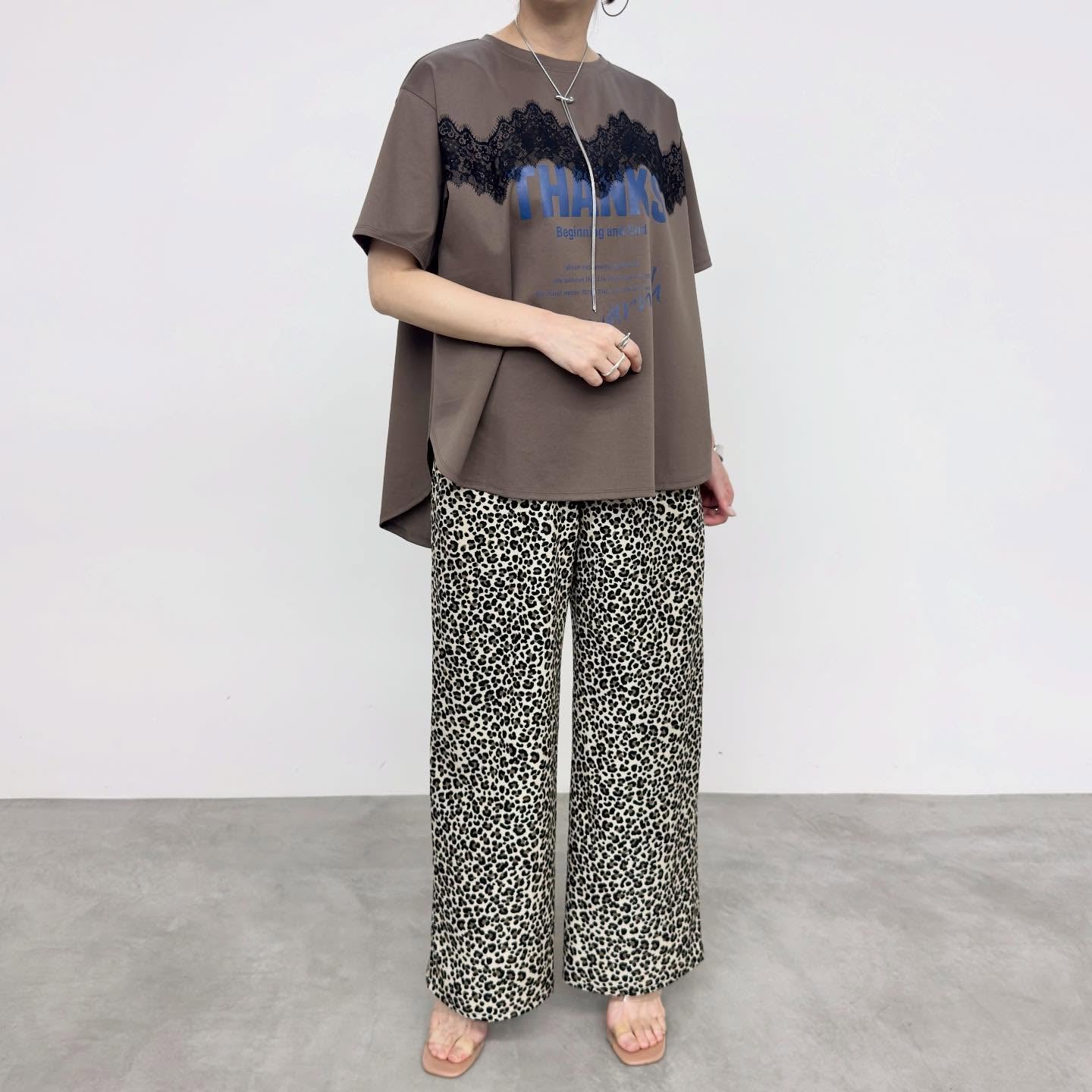 【NUS】ZOCCONポンチ×アイラッシュレースロゴT/610-35043