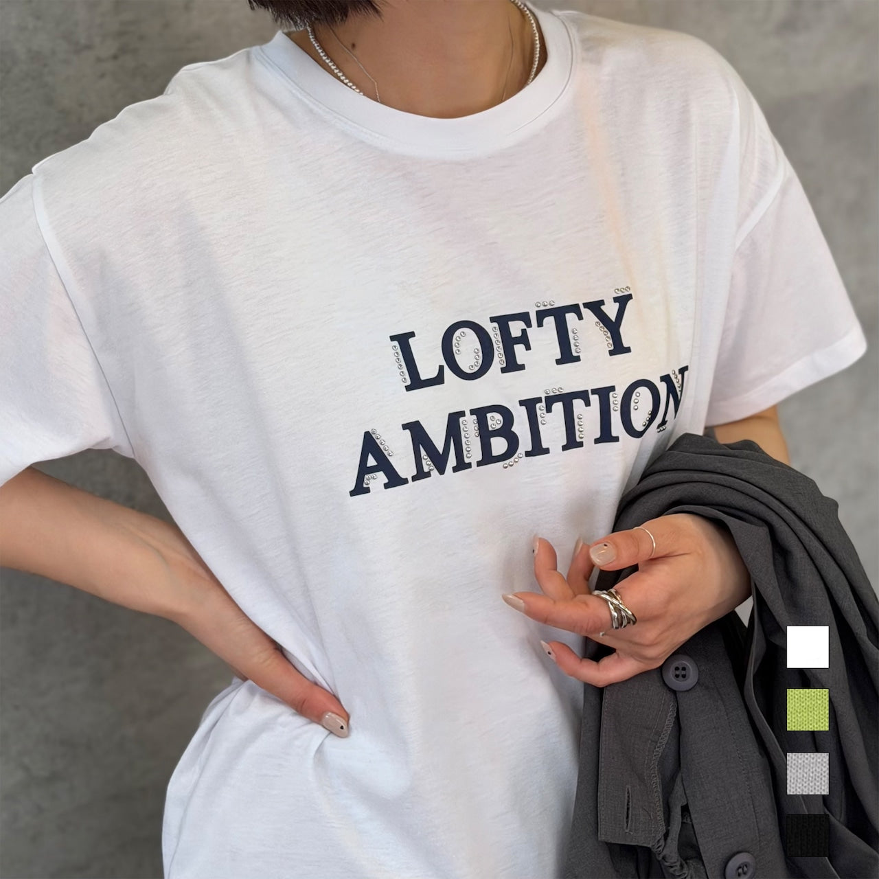 【Anna Kerry】ホットフィックスロゴTシャツ/85261926