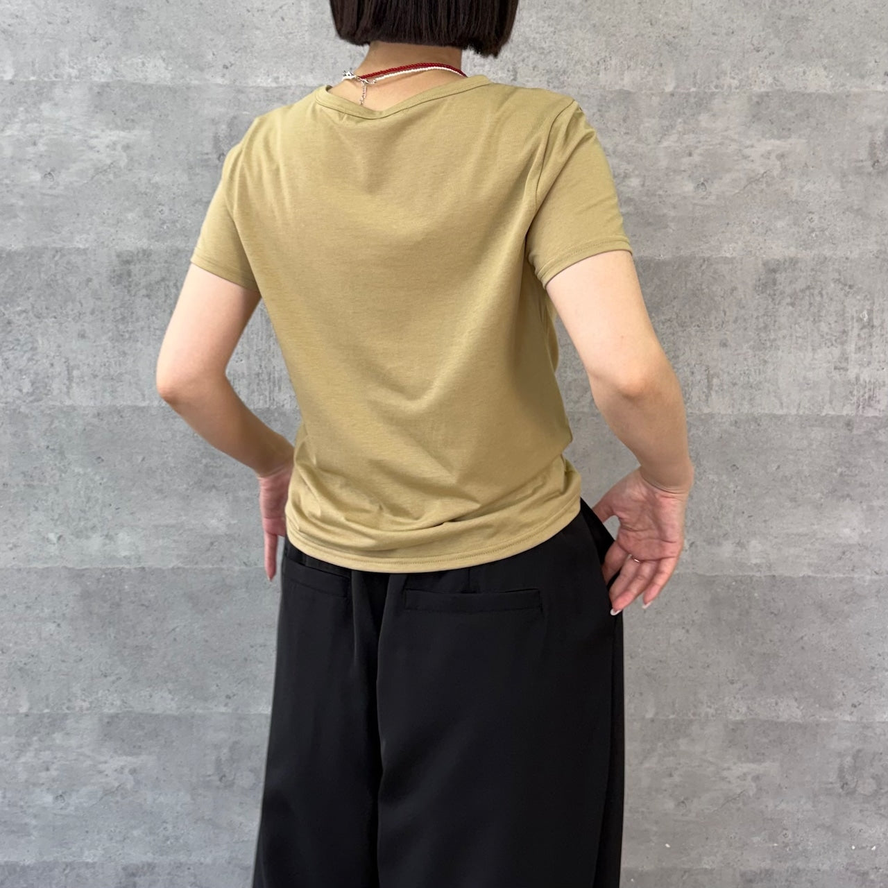 【Anna Kerry】ミニロゴコンパクトTシャツ/85262916