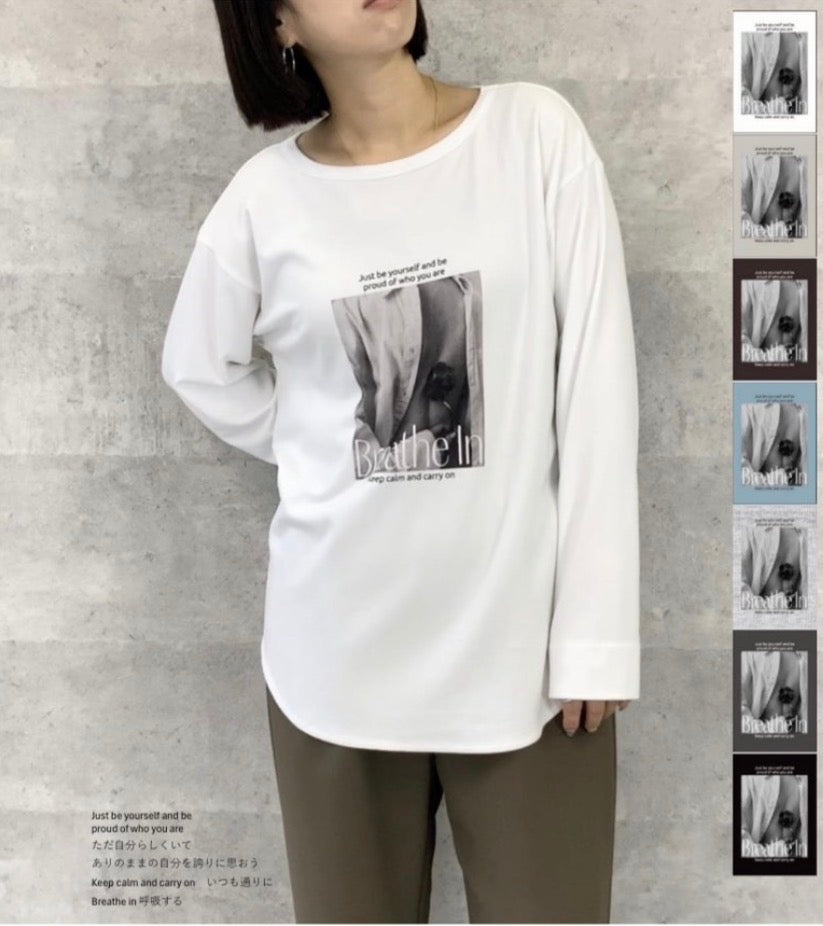 【Anna Kerry】"Breathe" ウォームロングTEE/85264911