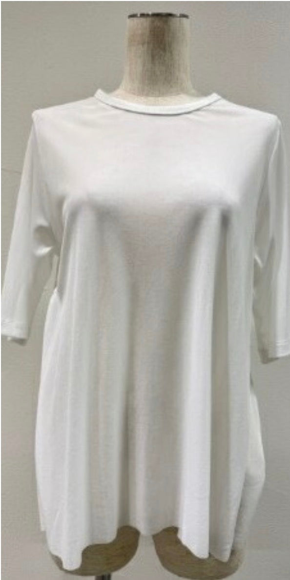 【CYAN TOKYO】バックギャザーチュールTOPS(ハーフスリーブ)/501342