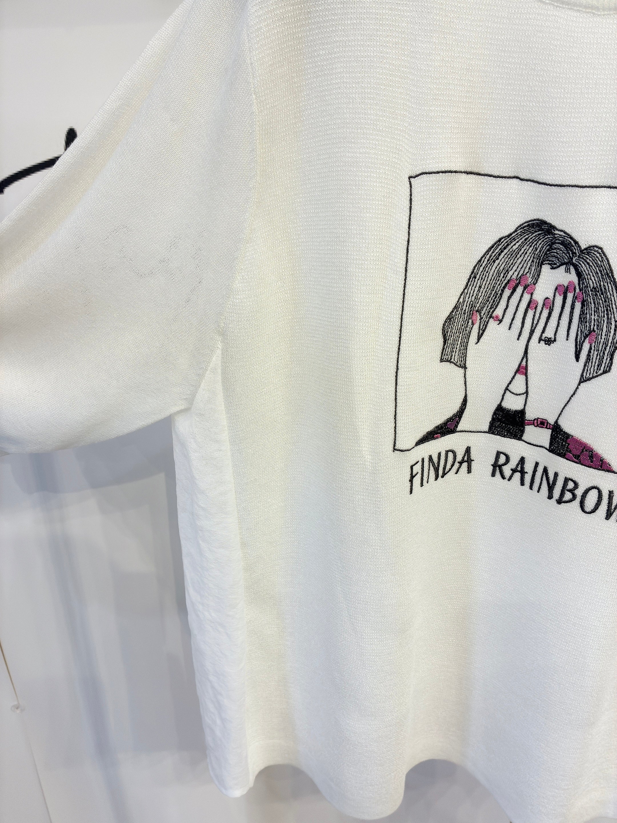 【C'EST MOI】デザイン刺繍ニットプルオーバー/11255356