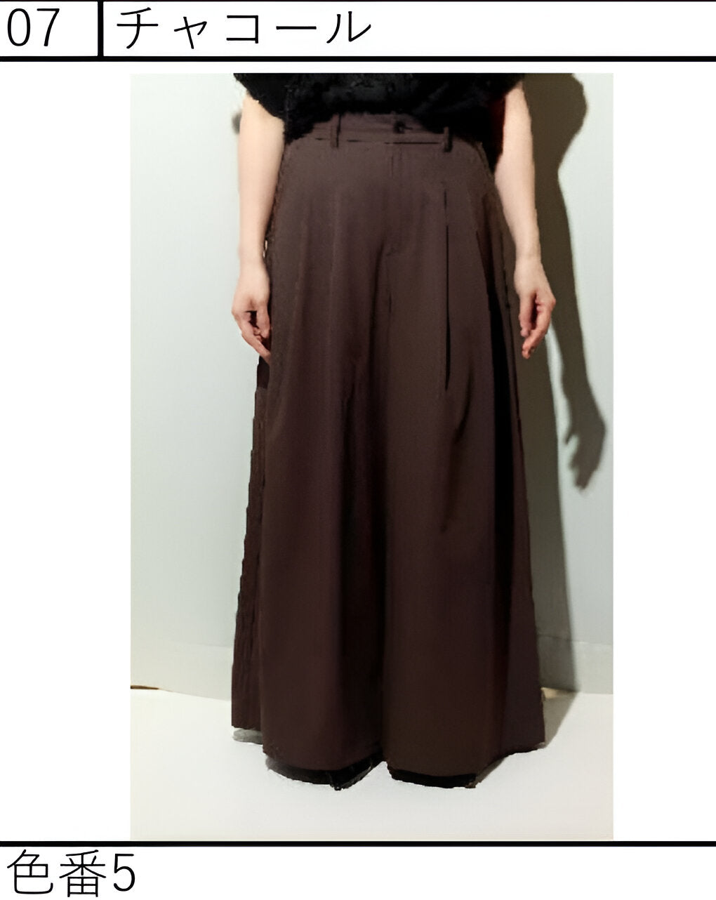 【ANGELINA】2タックバギーパンツ/26153-9978P