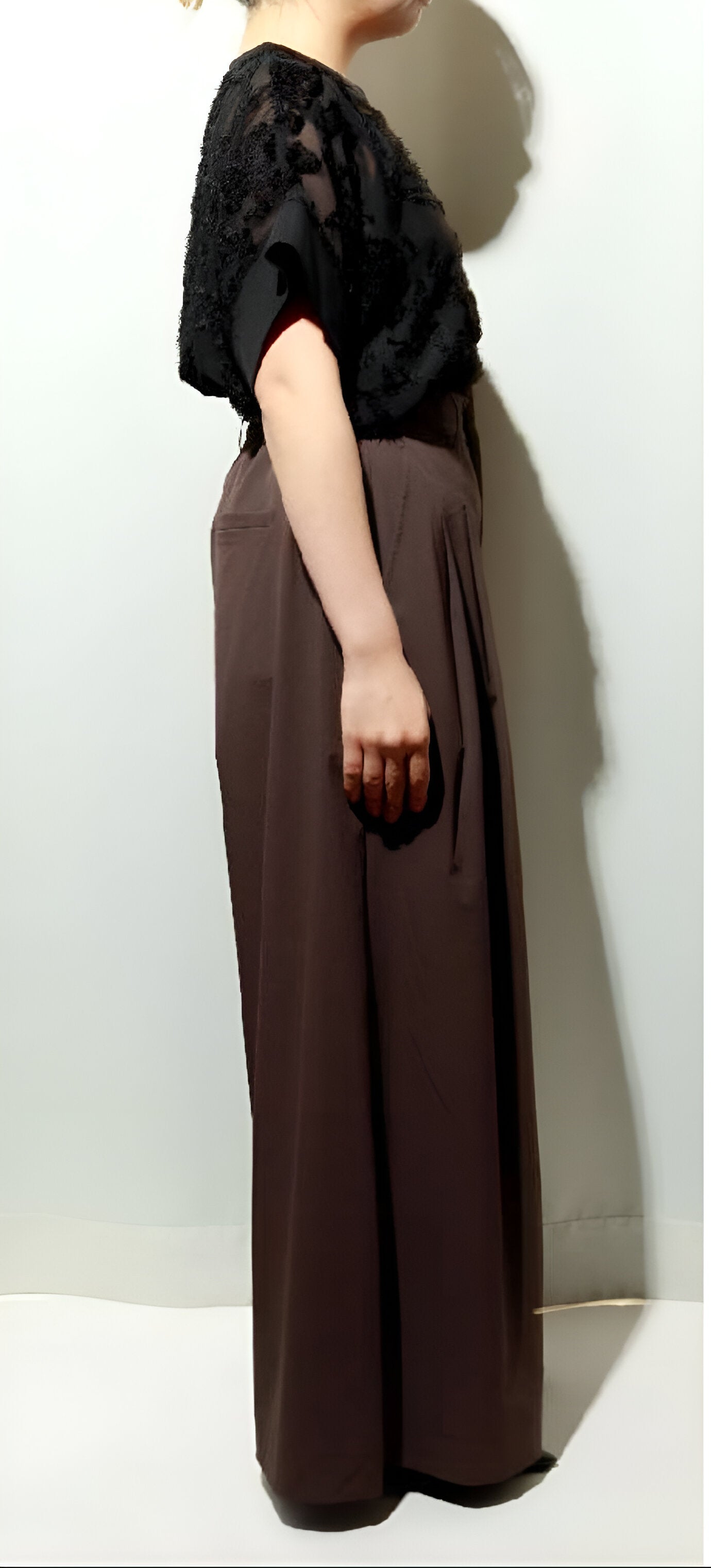 【ANGELINA】2タックバギーパンツ/26153-9978P