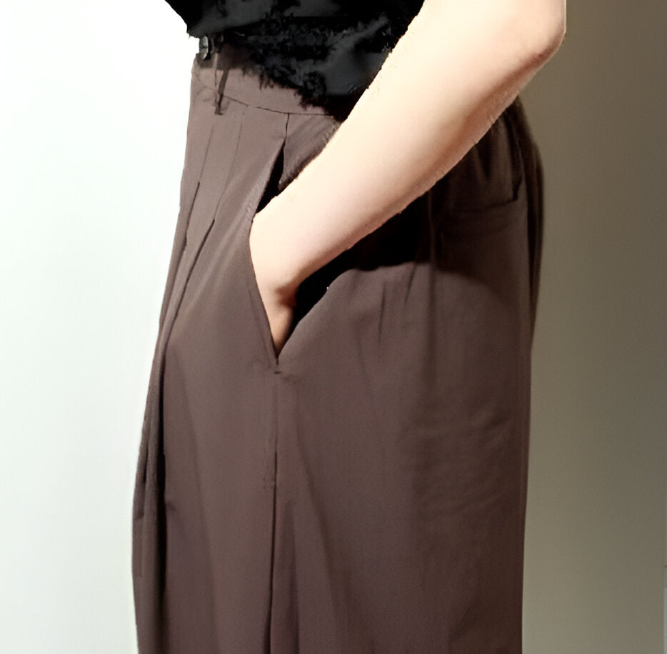 【ANGELINA】2タックバギーパンツ/26153-9978P