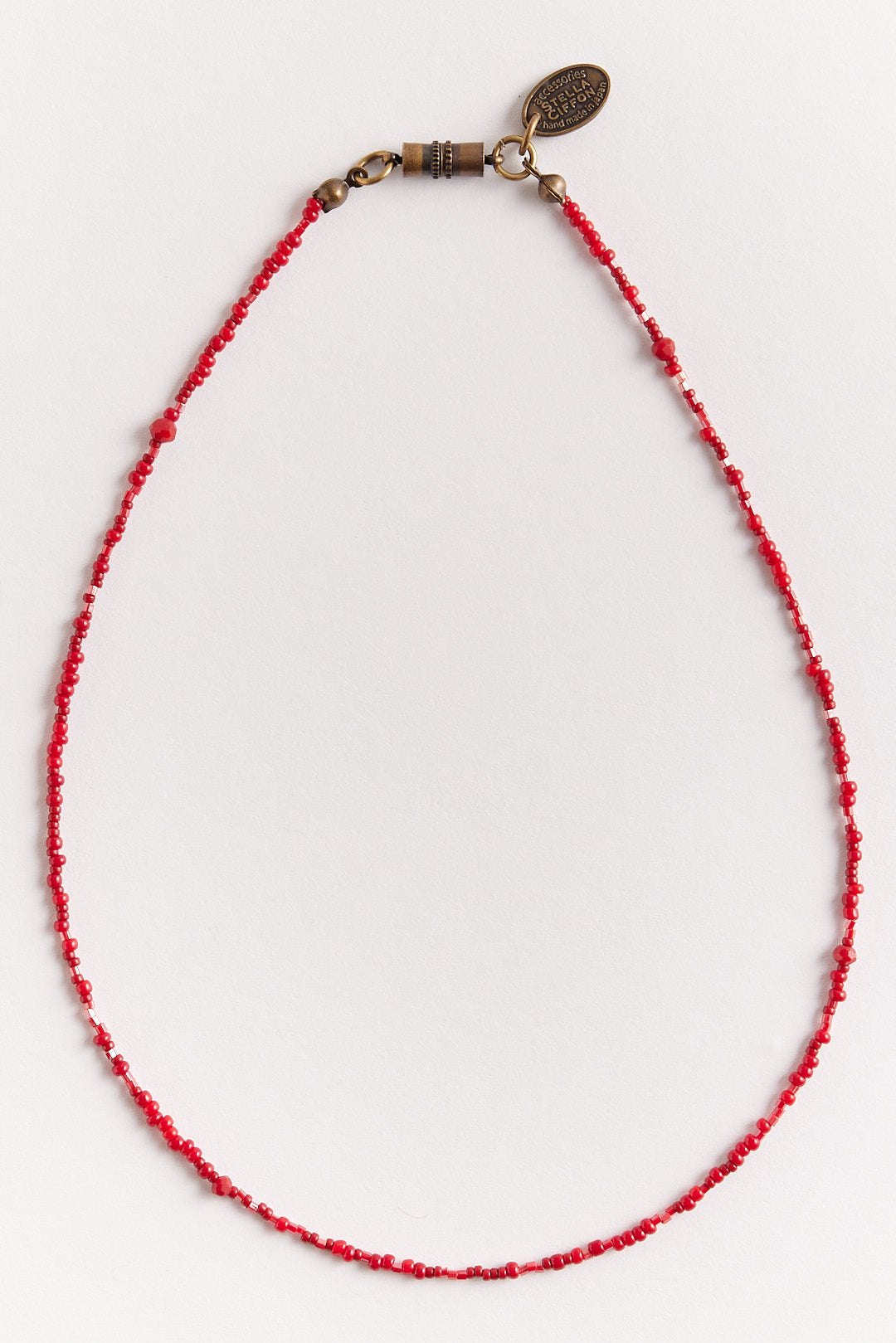 【STELLA CIFFON】カラービーズショートネックレス/AST2-26N05