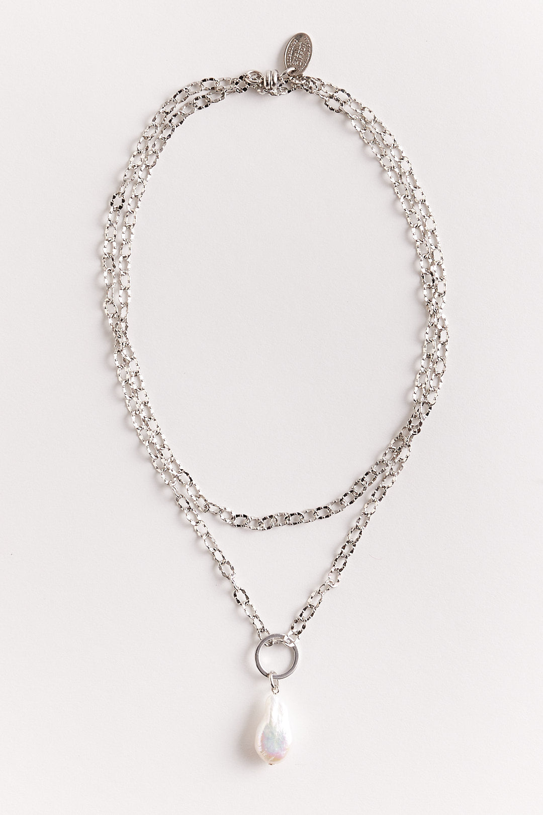 【STELLA CIFFON】フレッシュウォーターパールロングチェーンネックレス/AST2-26N07