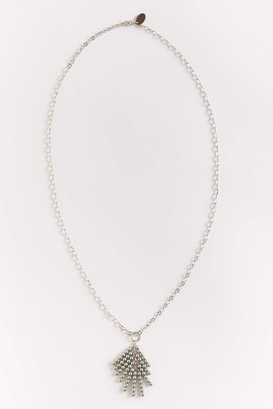 【STELLA CIFFON】レジンパールフリンジロングネックレス/AST2-26N09