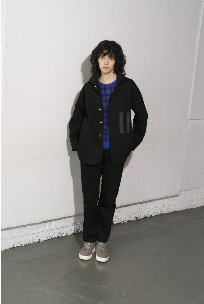 【WYTE】 モヘアチェックニットプルオーバー/10-30310