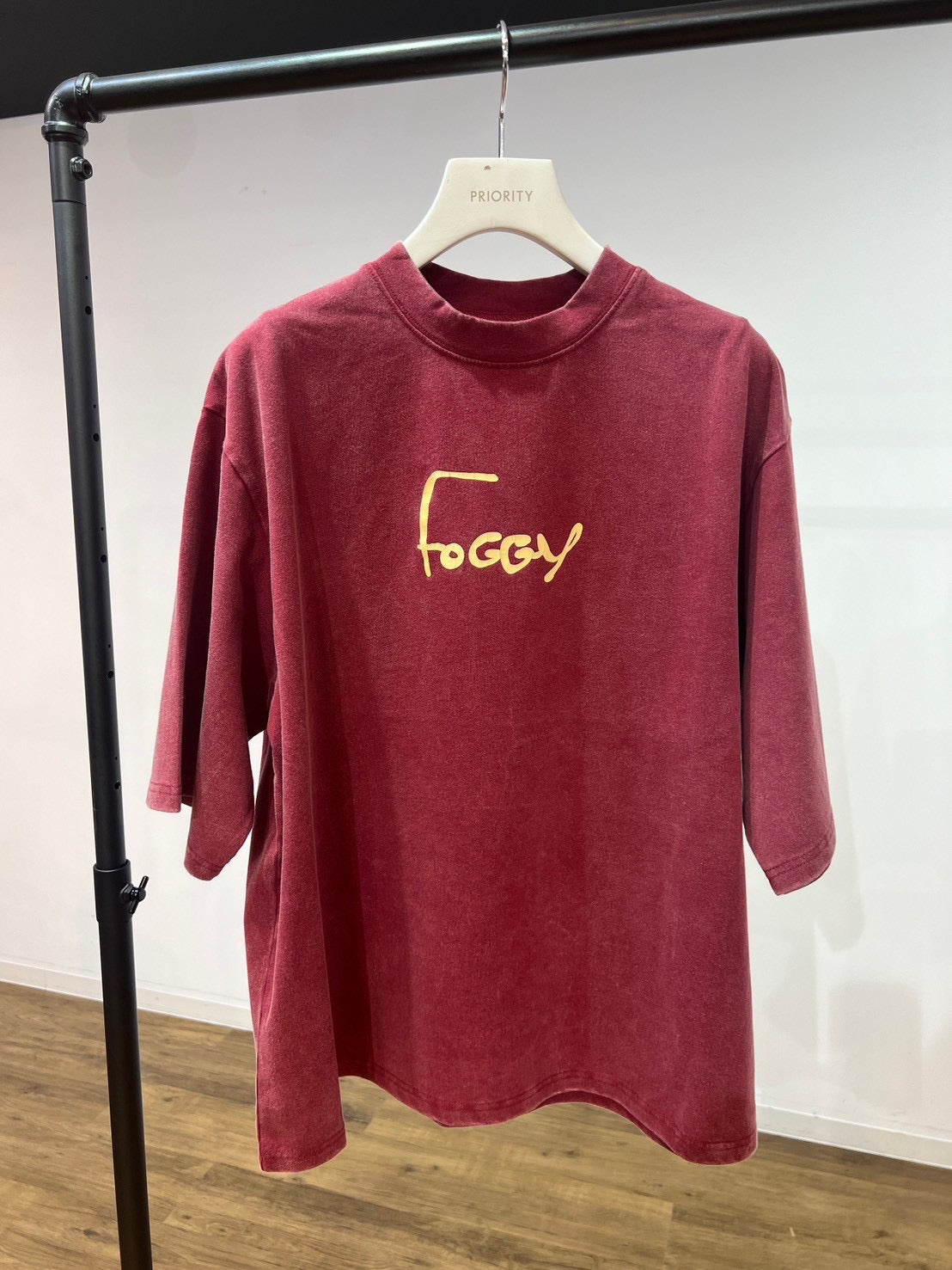 【PRIORITY】FOGGY Tシャツ/P66160HW