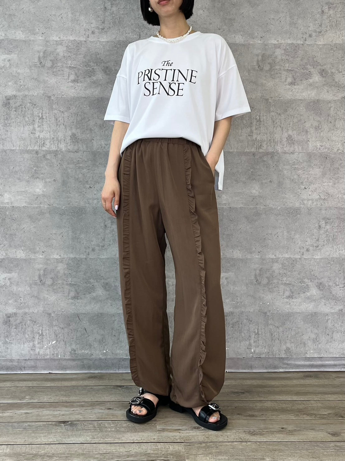 【再入荷】【Anna Kerry】フリルラインパンツ/85261606
