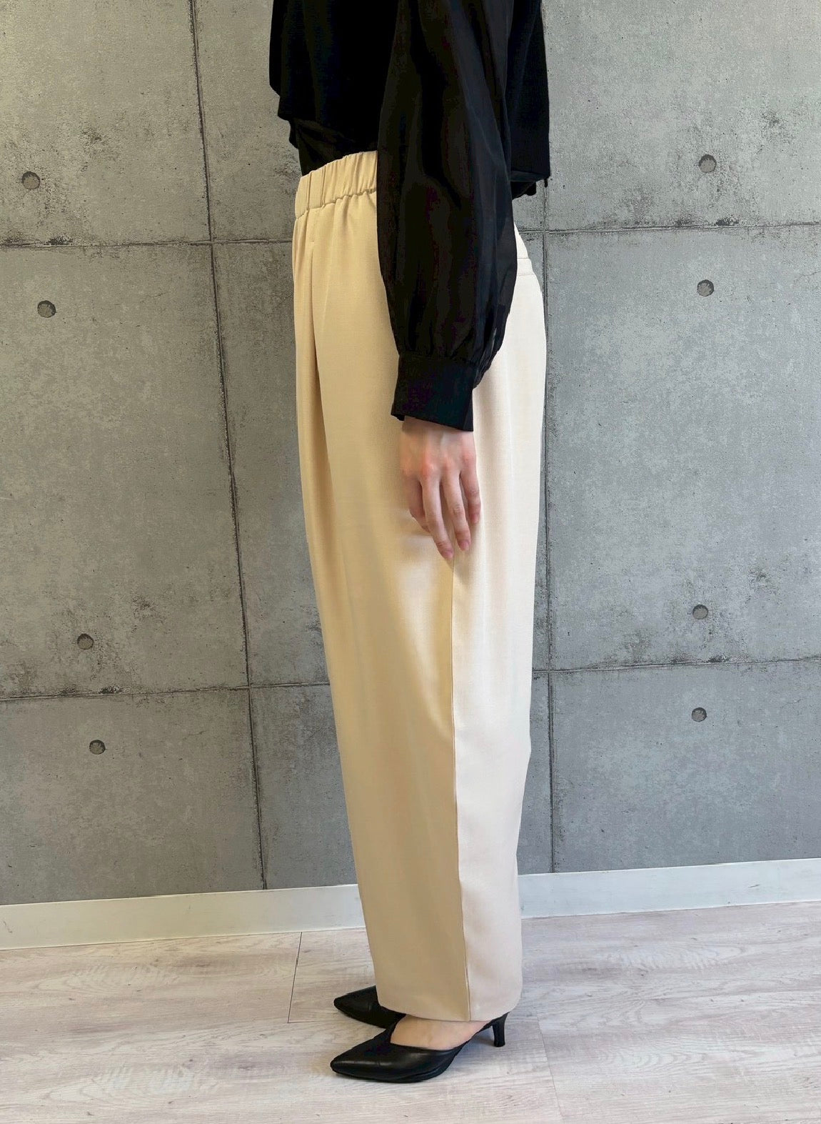 【ROSIEE】リネンライクハーレムパンツ/R813216