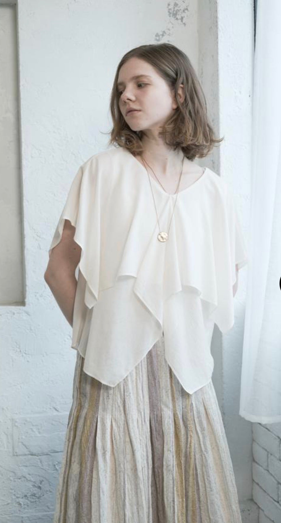 【akane】ハンカチヘムプルオーバー/26168-1948B-R