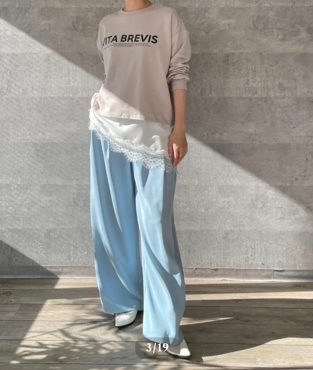再入荷】【ANNAKERRY】レースヘムアシメントリーキャミ/85261716