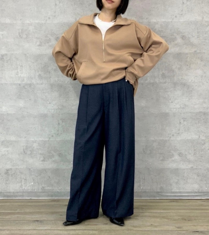 【Anna Kerry】タックワイドパンツ/85264607