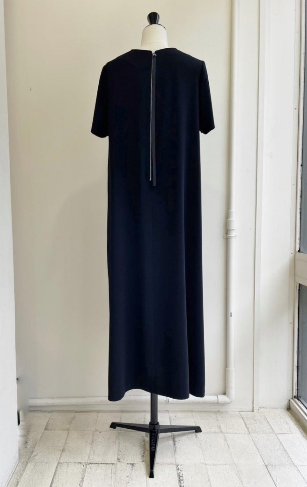 【anana】速乾シンプルAライン半袖マキシワンピース /a31-050