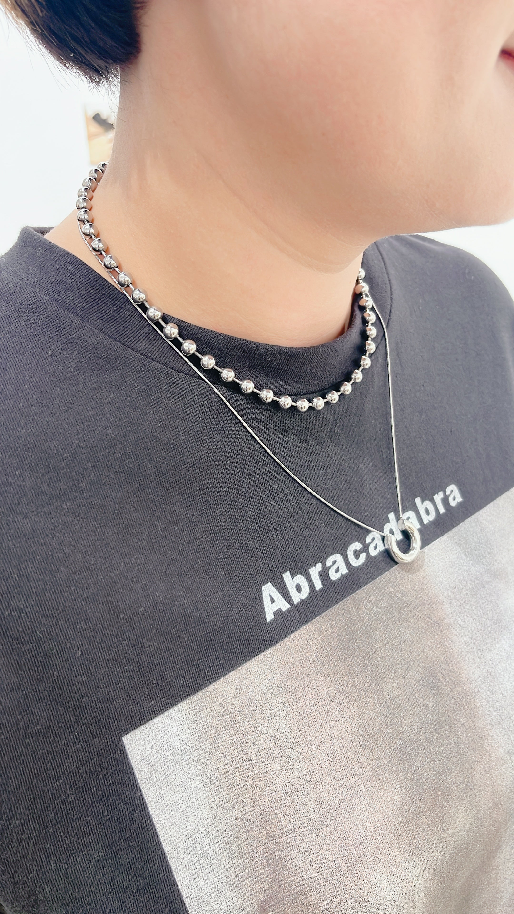【AGAWD】ボールネックレス/0225-9111
