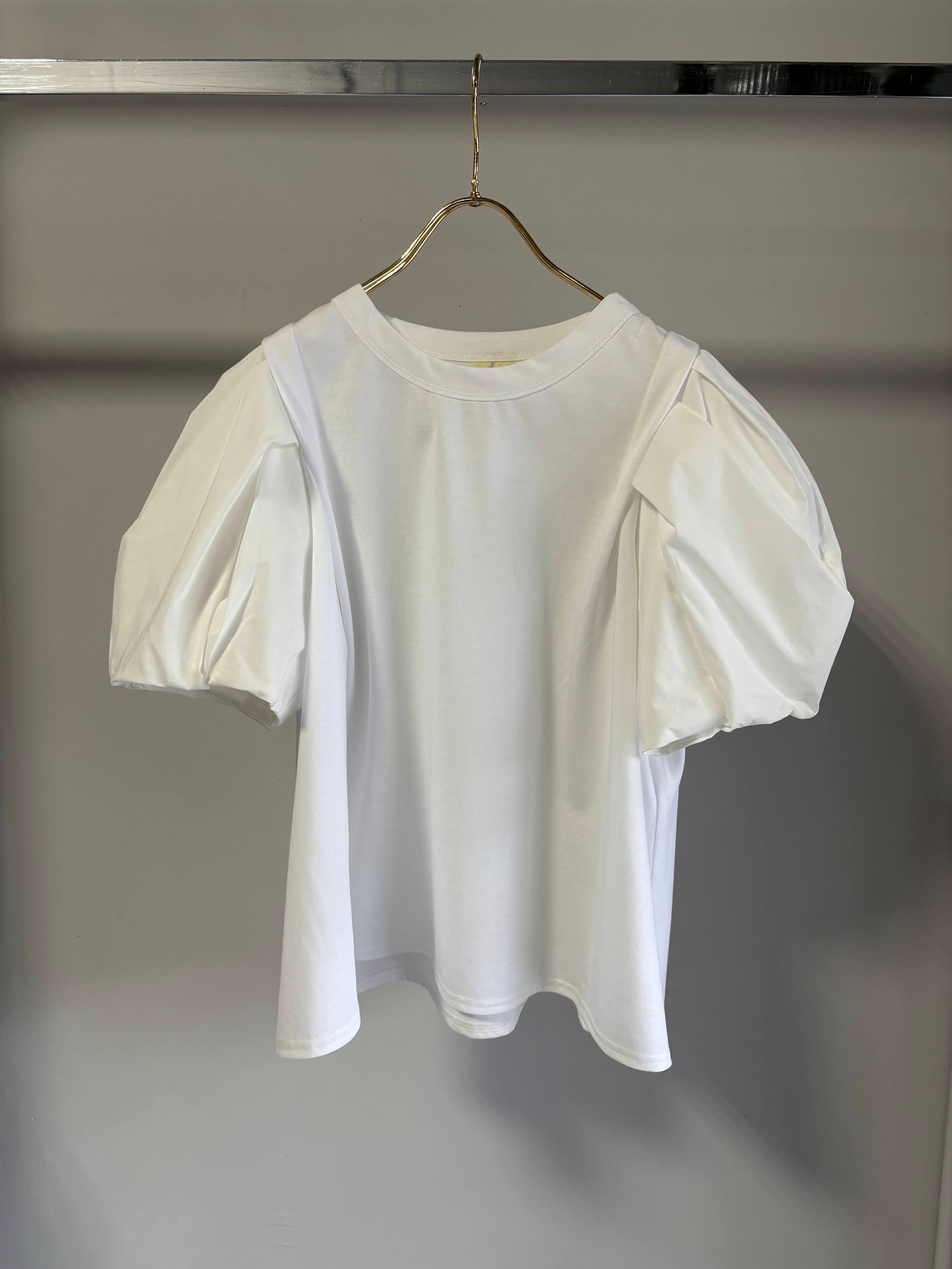 【MARGAUX VINTAGE】ボリュームスリーブカットソー/MG CT-26055-S