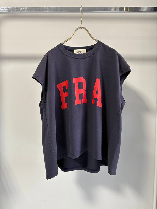 【再入荷予約】【MARGAUX VINTAGE】FRAノースリーブロゴTEE/MG CT-26073-S
