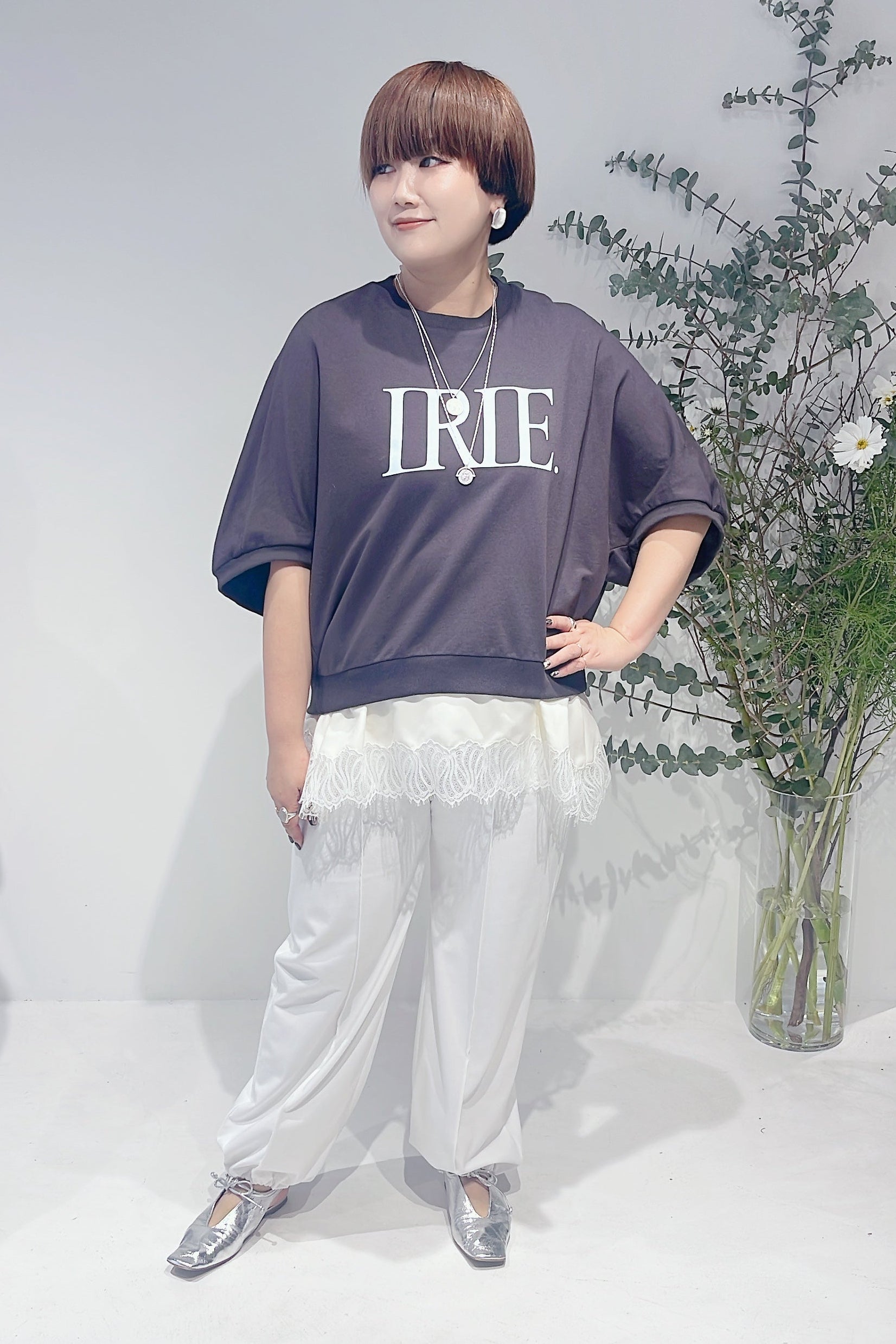 【CHIGNON】”IRIE”プリントドルマンプルオーバー/8461-105KK