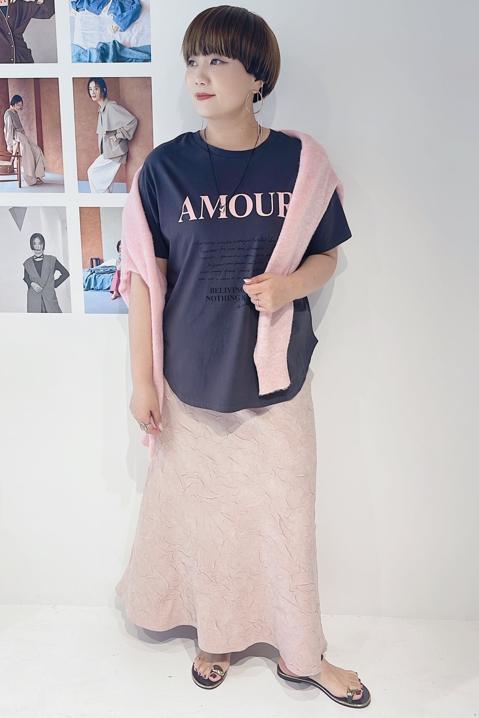 【CHIGNON】 ラフスケッチ"AMOUR"T/8454-103KK