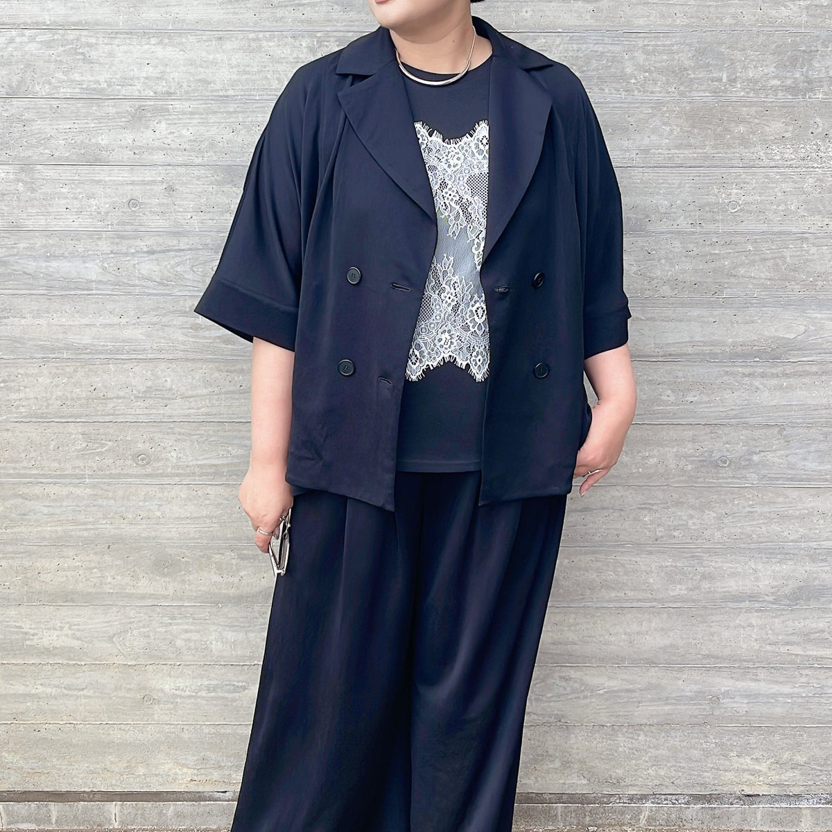 限定商品】【ayane】トリアセタックワイドパンツ/826509