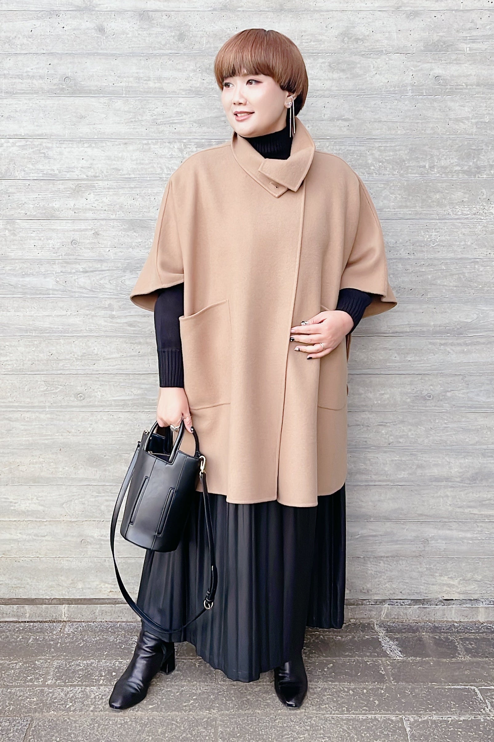 【Dignite Collier】メタリックプリーツSK/80243106