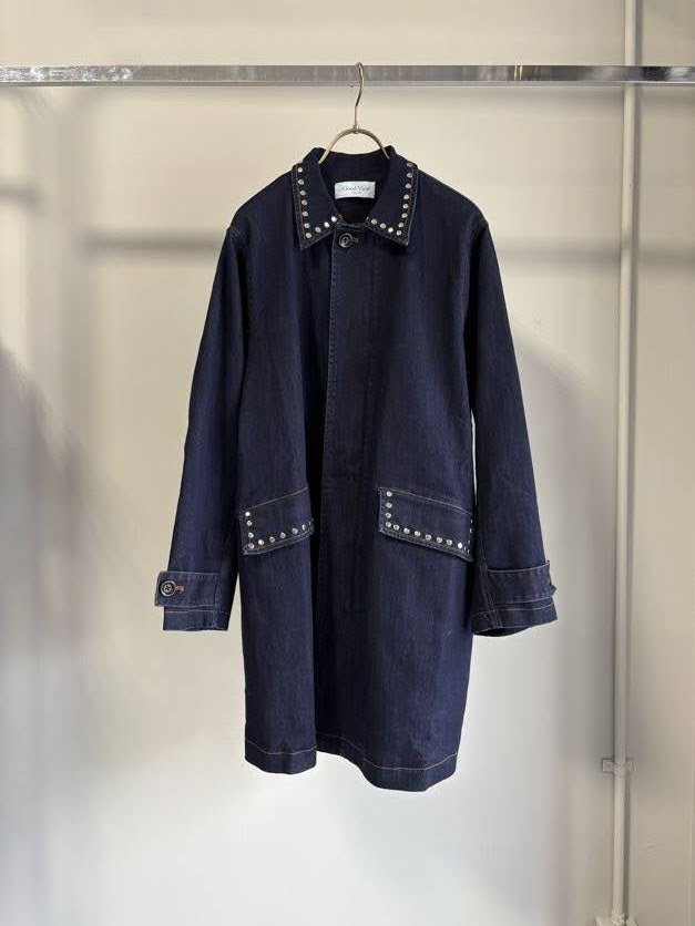 【GOOD VIEW DESIGN】スタッズデニムコート/GVD CO-26018