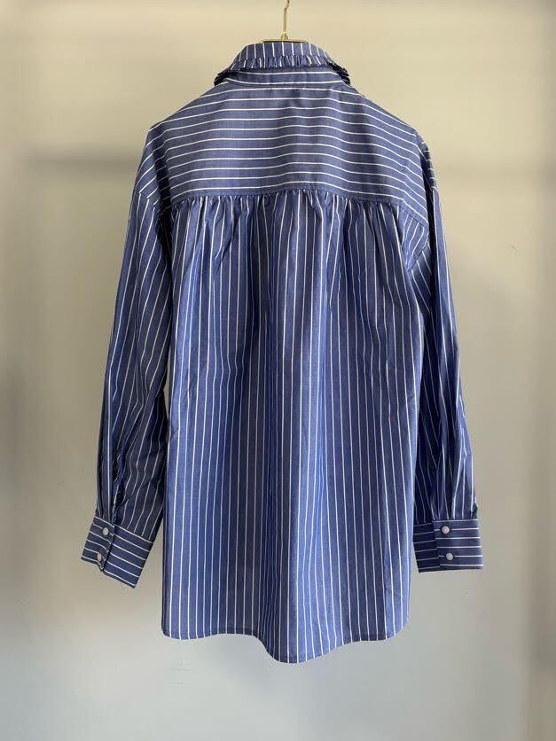 【GOOD VIEW DESIGN】フリルシャツ/GVD BL-26036