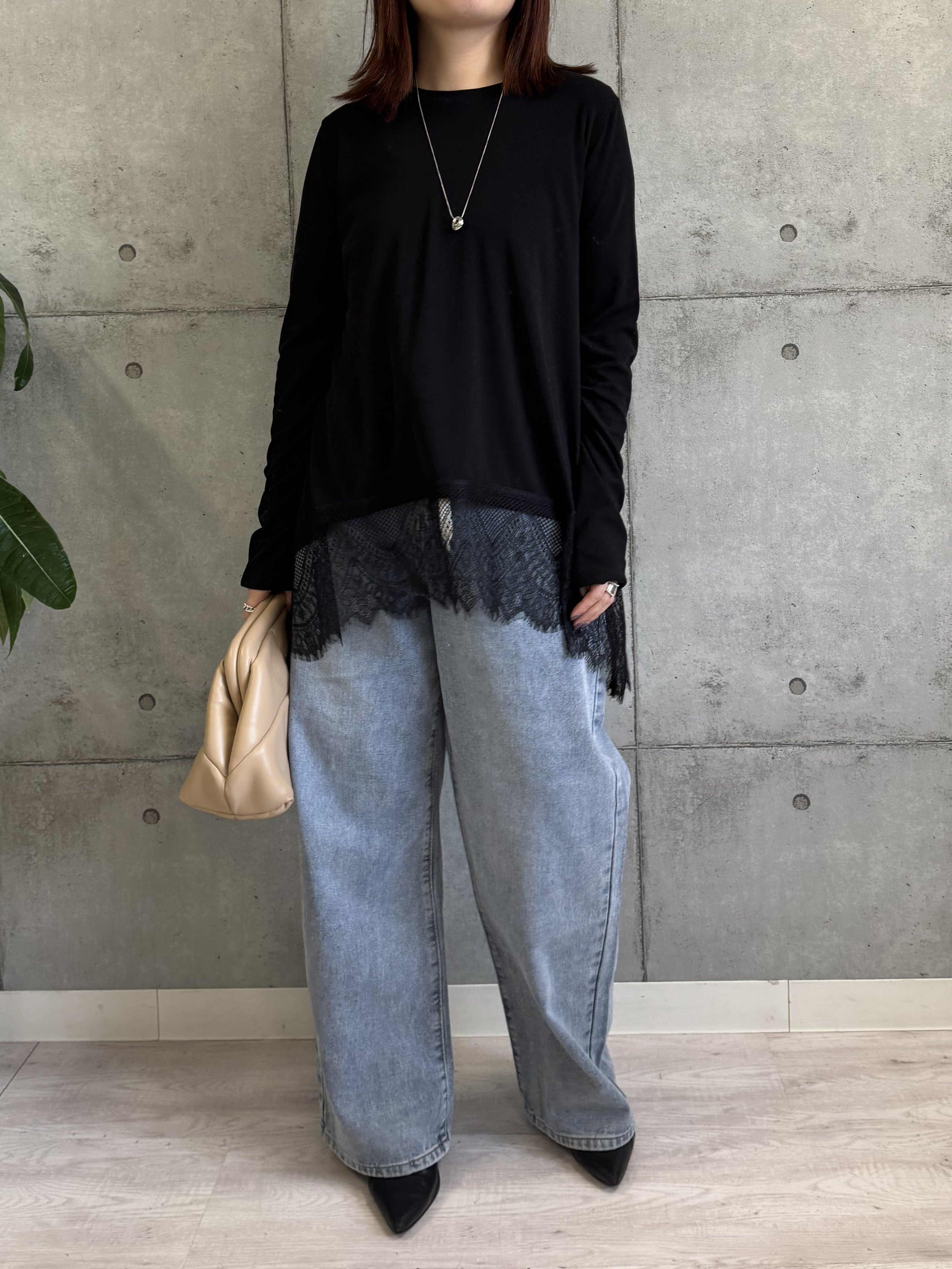 【ROSIEE】大人可愛い裾レーストップス/R780333